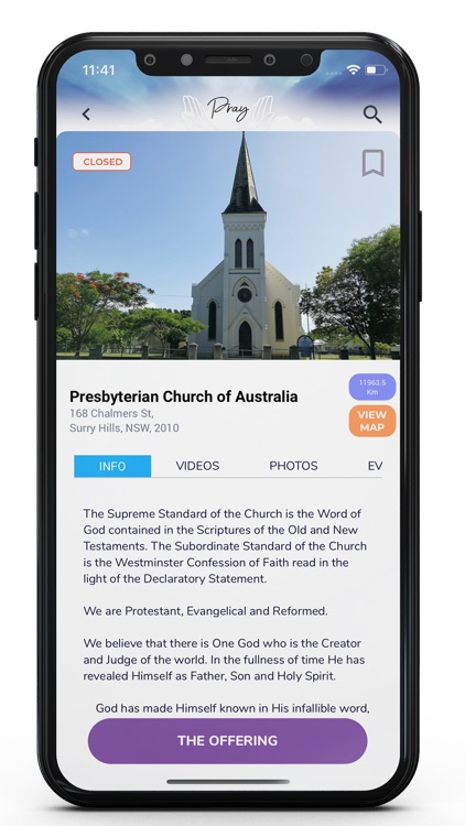 PRAY App - Connect with Church