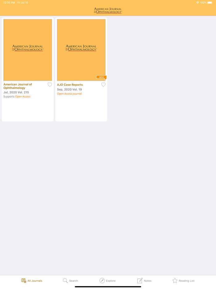 Am J Ophthalmology AJO