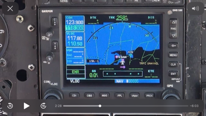 How to cancel & delete IFR Enroute use for GARMIN GNS430/530W from iphone & ipad 2