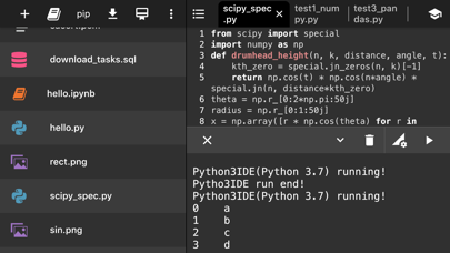 Python3IDE screenshot 3