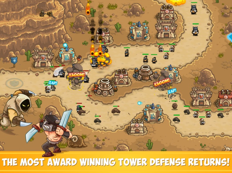 Kingdom Rush Frontiers TD HD screenshot-0
