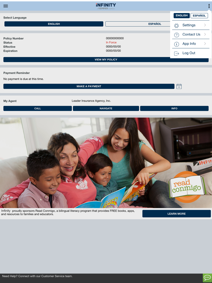 Infinity a Kemper Company