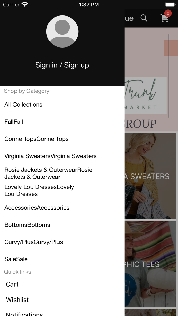 Flowered Trunk Boutique