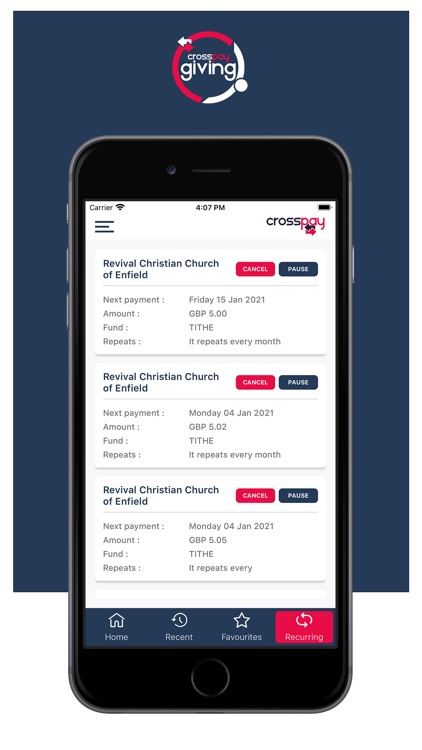 Crosspay Giving screenshot-3