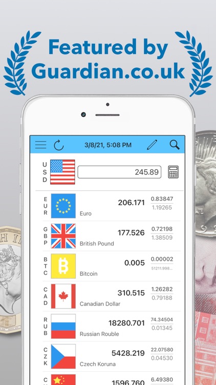 Currency converter ² screenshot-0