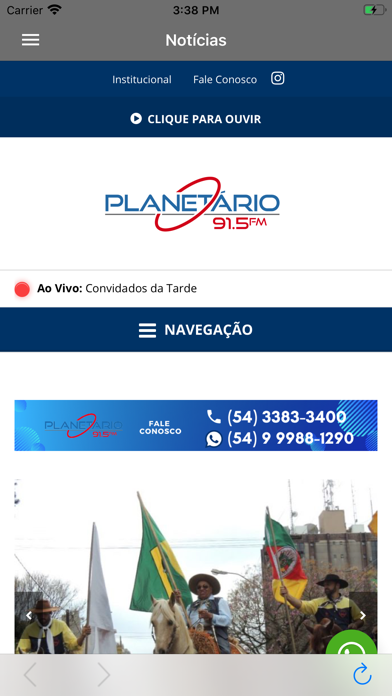 Rádio Planetário FM screenshot 4