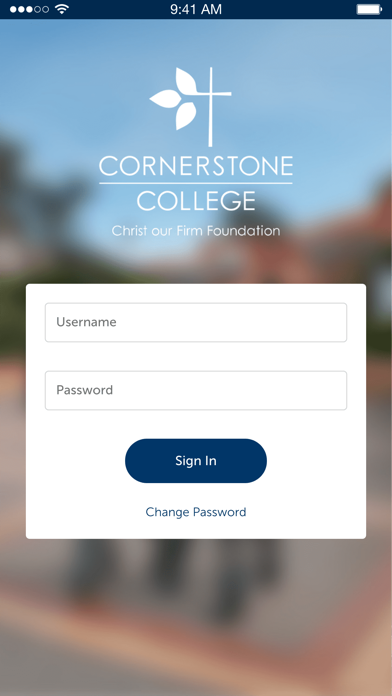 Cornerstone College screenshot 2