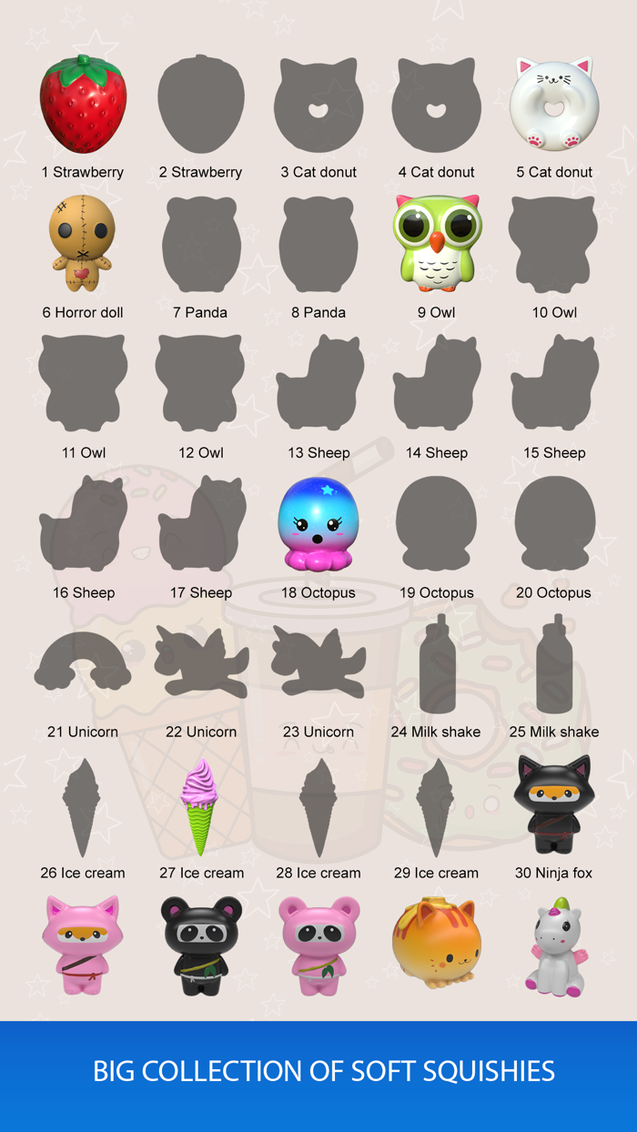 Squishy magic sweet box