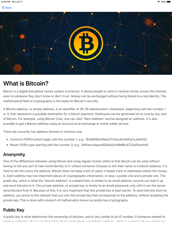 Bitcoin Guide - BTC Live Price