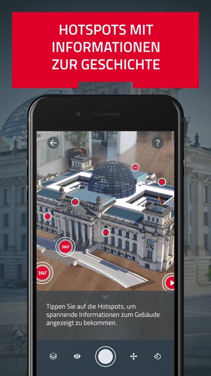 ntv AR - Der Reichstag