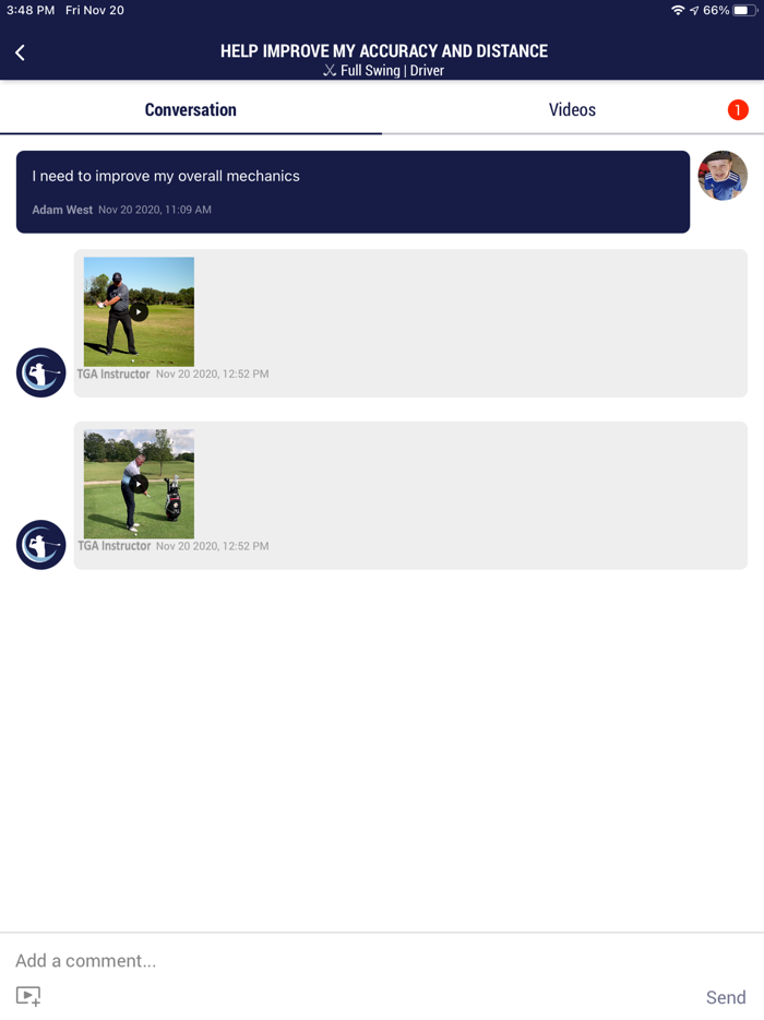 The Golf Academy App