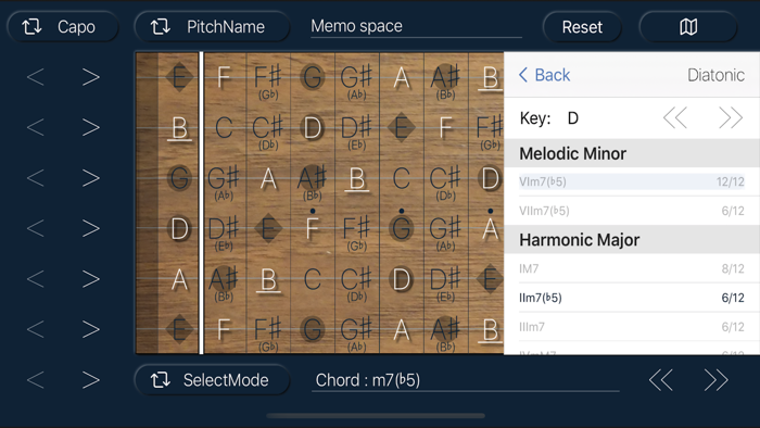 Fret Map