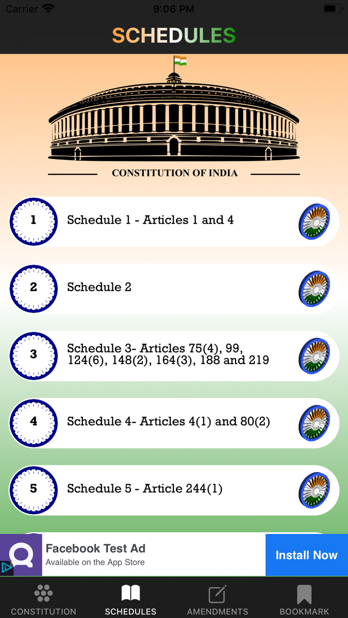 Constitution Of India-English