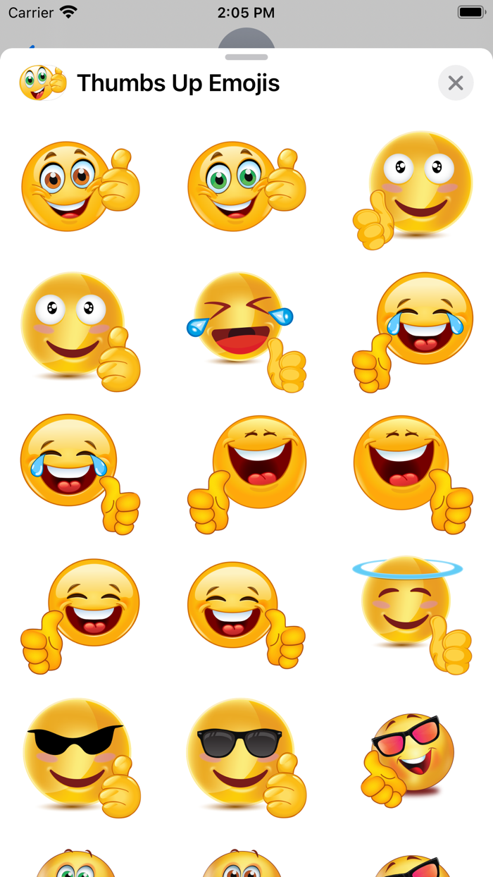 Thumbs Up Emojis