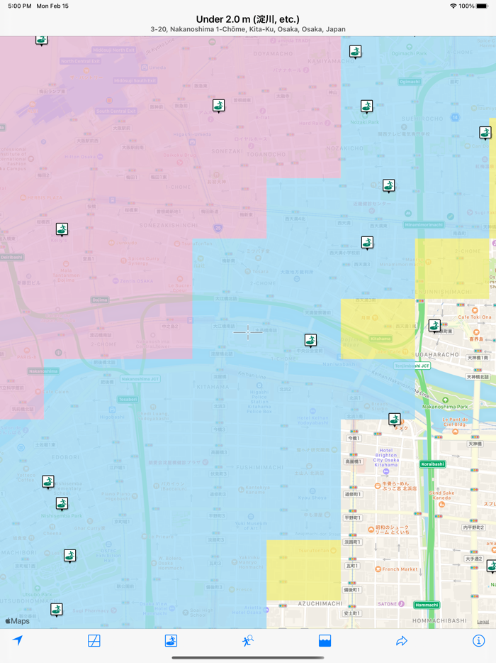 Flood Checker Kansai Japan