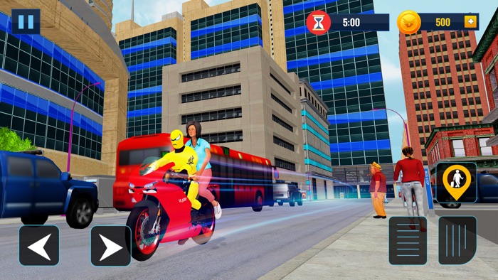 Superhero Bike Driving Games