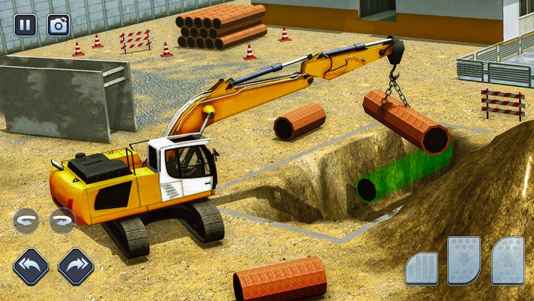 挖掘机模拟器：爆破建造城市模拟游戏 screenshot-4