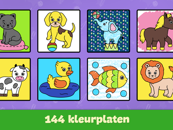 Kinder kleurboek voor kinderen iPad app afbeelding 5