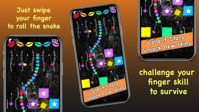 How to cancel & delete Snake Crayon Run: VS Color from iphone & ipad 2