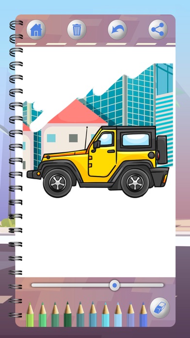 How to cancel & delete Cars - coloring book from iphone & ipad 4