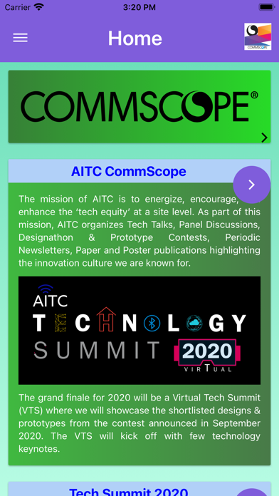 CommScope Tech Summit screenshot 3
