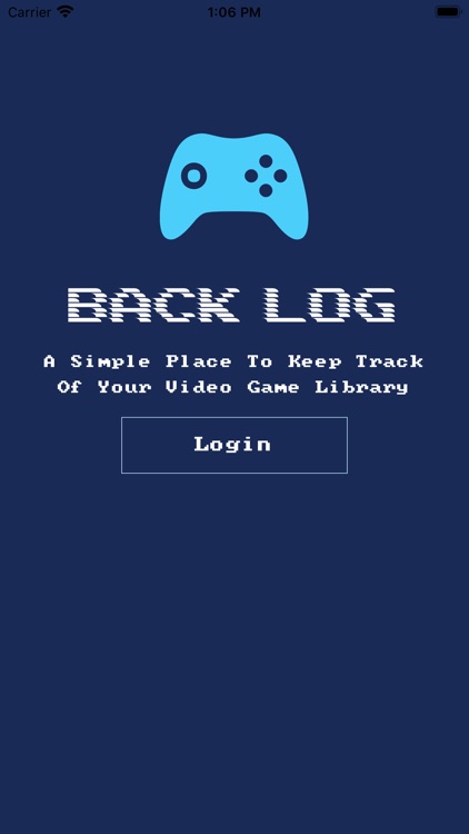 Video Game Back Log