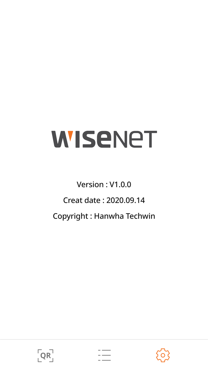 Wisenet QR Scanner