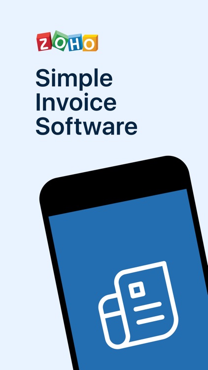 Zoho Invoice - Invoicing App screenshot-0