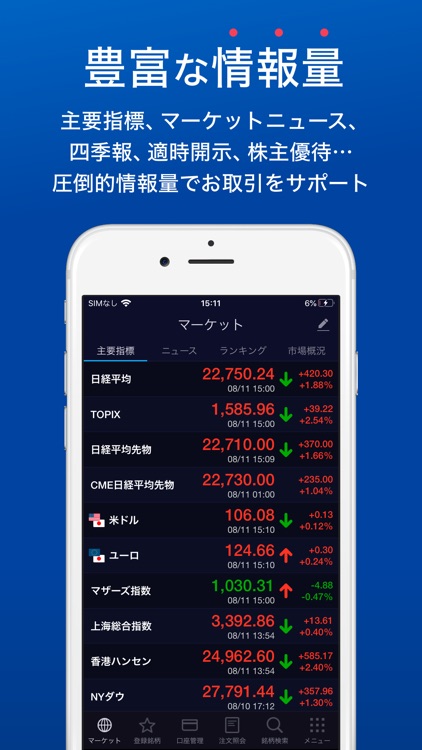SBI証券 株 アプリ - 株価・投資情報 screenshot-3