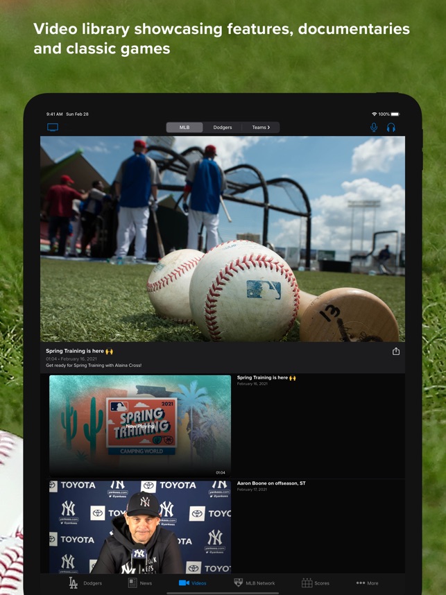 Mlb をapp Storeで