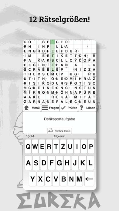 How to cancel & delete Eureka! Kreuzworträtsel from iphone & ipad 4