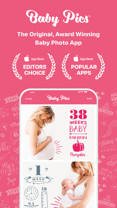 Baby Pics - pregnancy & baby milestone photos Screenshot 1