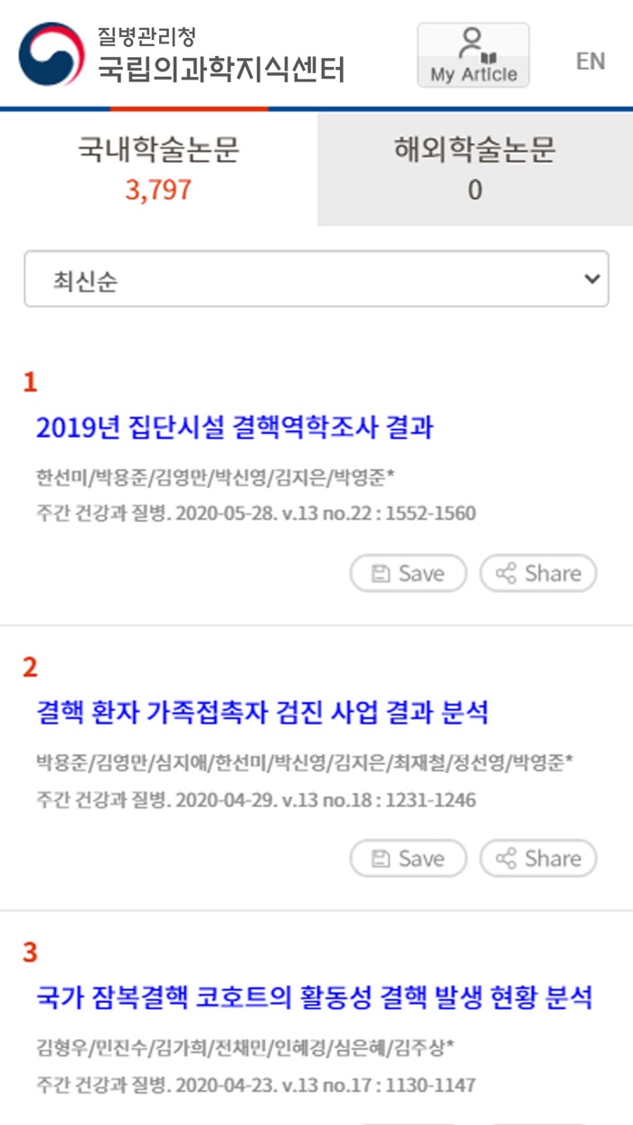 Korea Medical Article Service