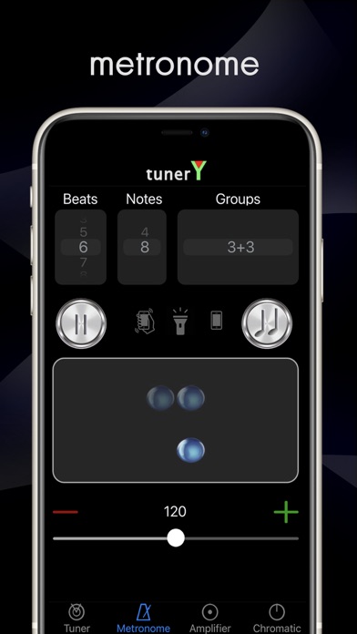 tuner Y -metronome, amp & more screenshot 3