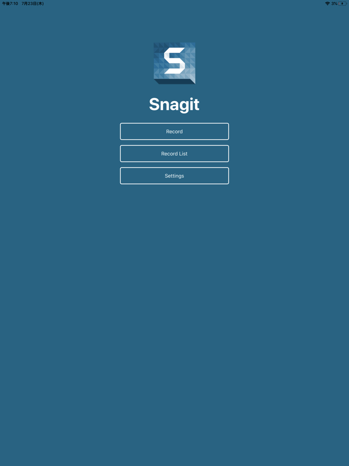 Snagit - 1 Record App