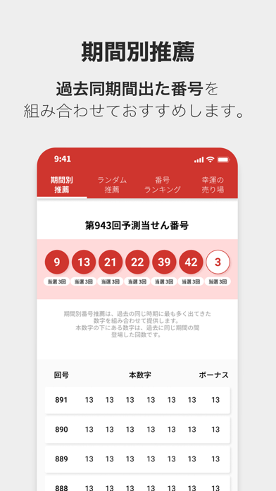 当たる!1等ロト6 - 毎週新しい予測番号更新のスクリーンショット2 当たる!1等ロト6 - 毎週新しい予測番号更新のスクリーンショット2
