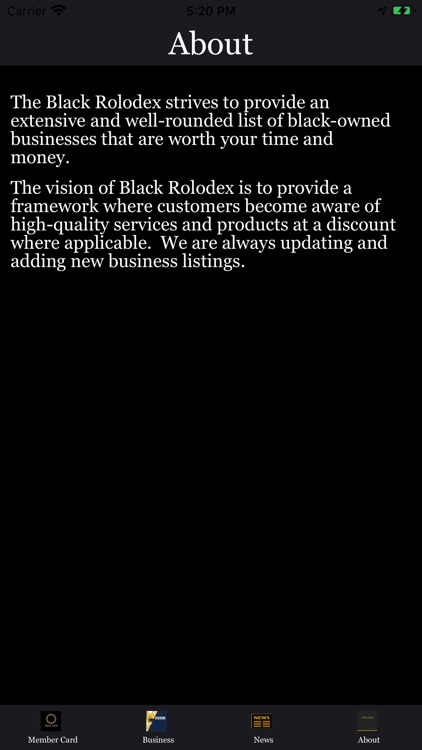 Black Rolodex.
