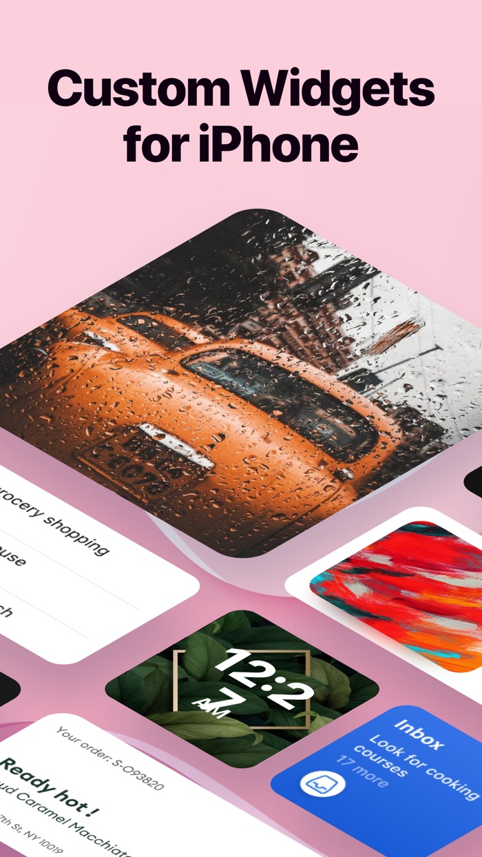 iWidget Pro  Custom widgets