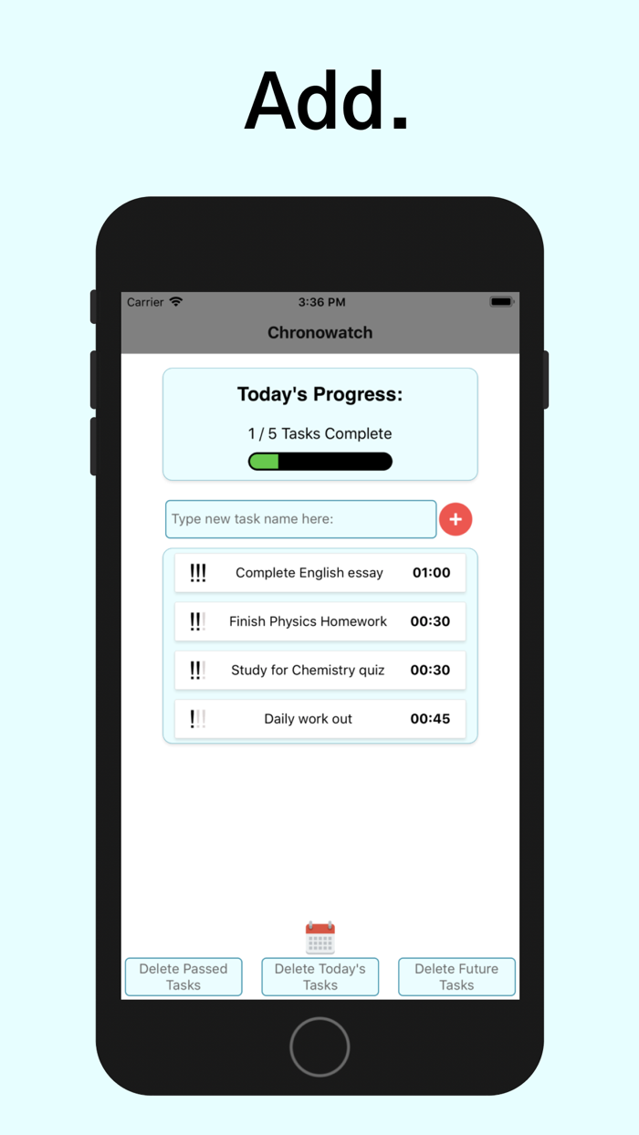 Chronowatch - Task Organizer