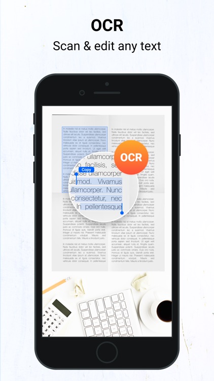 Mobile OCR Scanner for iPhone