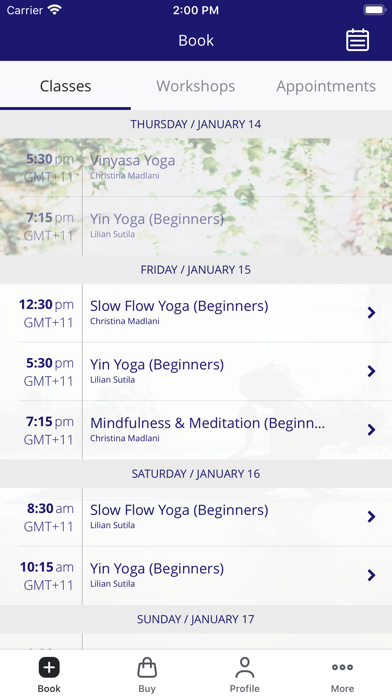 Go Holistic, Yoga, Meditation screenshot 2