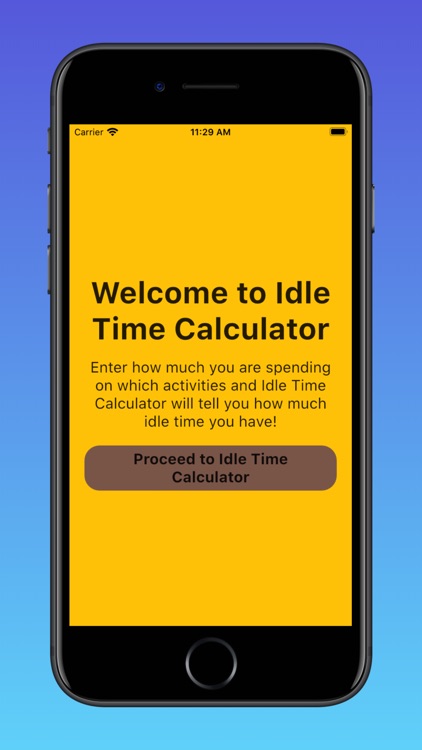 How is Idle time Calculated?