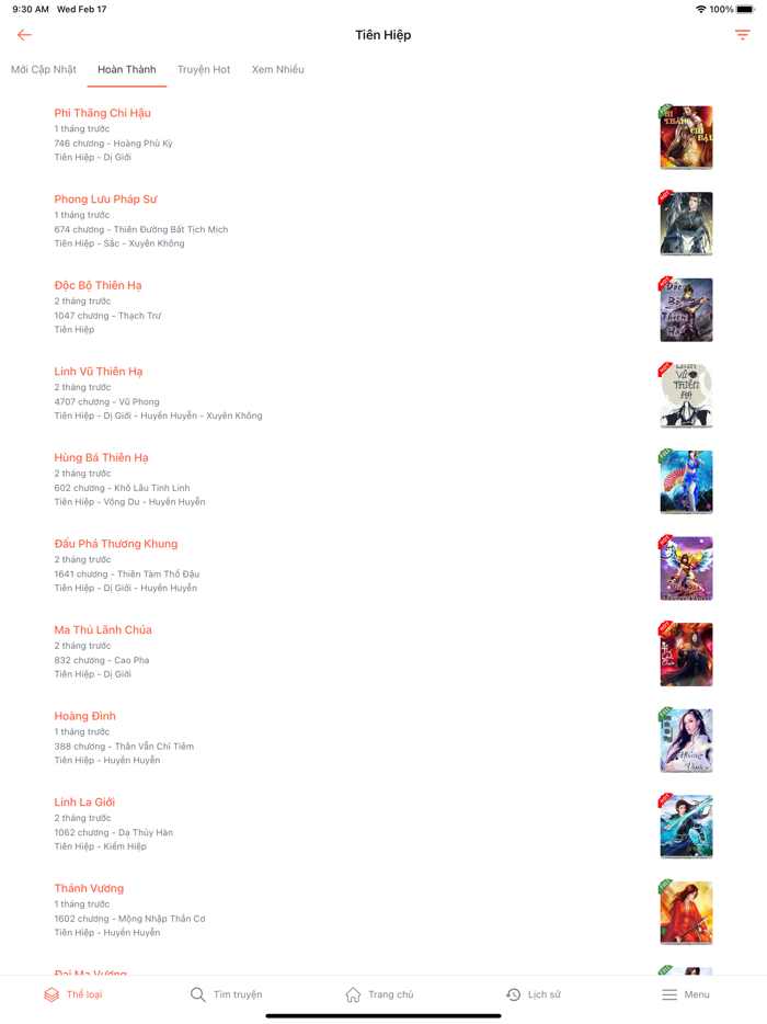 Truyện Full - Online - Offline