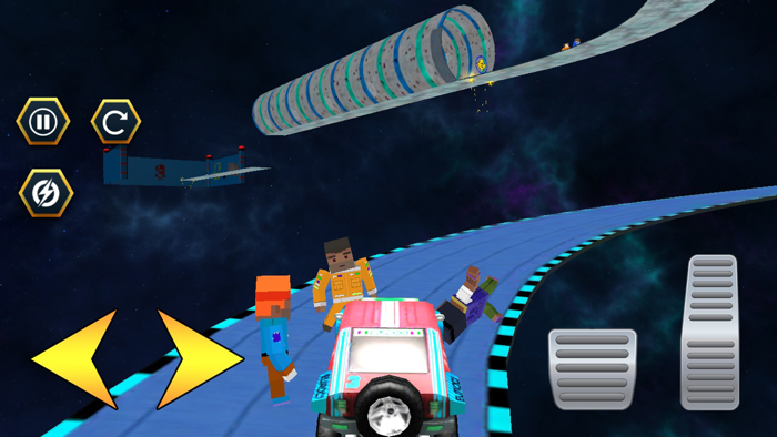 Flat Ragdoll Ramp Fall