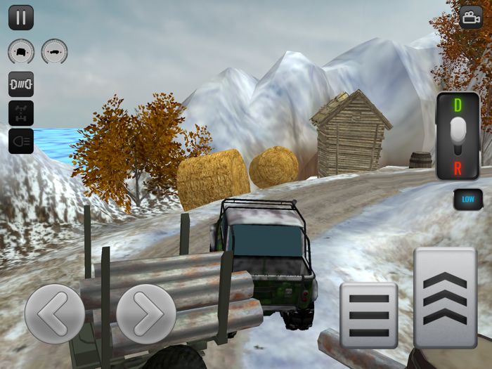 Mountain Off Road Truck Driver