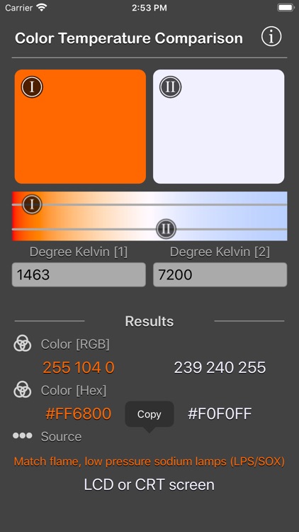 Color Temperature Comparison screenshot-7