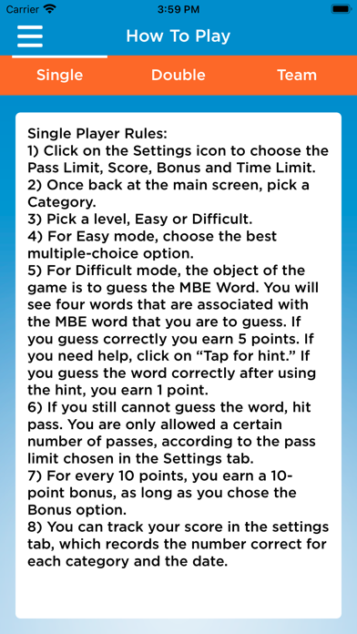 How to cancel & delete BARRED Bar Exam Prep Game from iphone & ipad 4