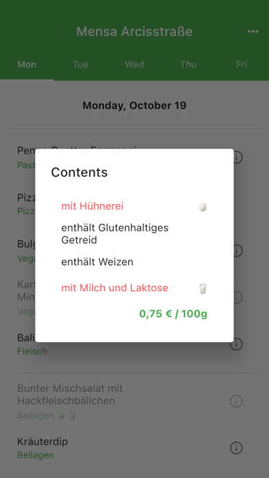 How to cancel & delete Canteens Munich from iphone & ipad 3