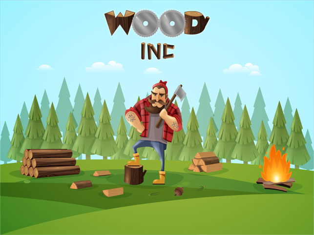 ‎Wood Inc. - 3D Idle Bûcheron Capture d'écran