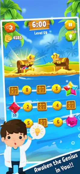 Game screenshot Game of Maths-Fun Math Puzzles apk